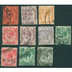 Стрейтс Сетлментс, набор 10 почтовых марок