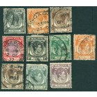 Малайя, набор 10 почтовых марок