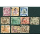 Малайя, набор 10 почтовых марок