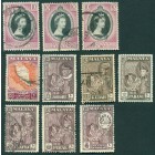 Малайя, набор 10 почтовых марок