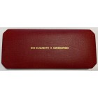 Великобритания, оригинальная коробка для набора монет, посвященных коронации Елизаветы II, 1953 год