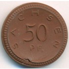 Саксония, 50 пфеннигов 1921 год (нотгельд)