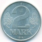 ГДР, 2 марки 1978 год (AU)