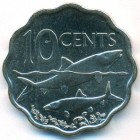 Багамские острова, 10 центов 2010 год (UNC)