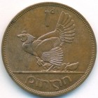 Ирландия, 1 пенни 1965 год