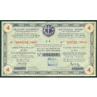 Бельгия, лотерейный билет 1940 год