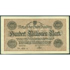 Германия, 100 000 000 марок 1923 год НОТГЕЛЬД
