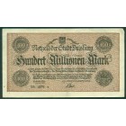 Германия, 100 000 000 марок 1923 год НОТГЕЛЬД