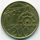 Сан-Марино, 200 лир 1992 год (UNC)