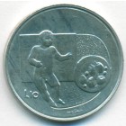 Сан-Марино, 10 лир 1976 год (UNC)