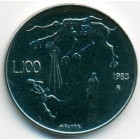 Сан-Марино, 100 лир 1983 год (UNC)