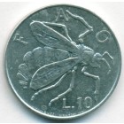 Сан-Марино, 10 лир 1974 год