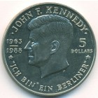 Ниуэ, 5 долларов 1988 год (UNC)