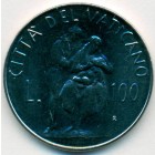 Ватикан, 100 лир 1982 год (UNC)