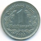 Третий Рейх, 1 рейхсмарка 1934 год A