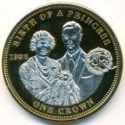 Тристан-да-Кунья, 1 крона 2012 год (UNC)