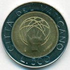 Ватикан, 500 лир 1983 год (UNC)