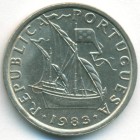 Португалия, 5 эскудо 1983 год (UNC)