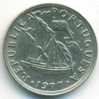 Португалия, 2-1/2 эскудо 1977 год (UNC)