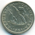 Португалия, 2-1/2 эскудо 1984 год (UNC)