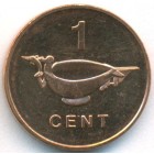 Соломоновы острова, 1 цент 2005 год (UNC)