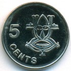 Соломоновы острова, 5 центов 2005 год (UNC)