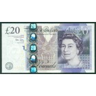 Великобритания, 20 фунтов 2006 год (UNC)