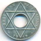 Британская Западная Африка, 1/10 пенни 1919 год (AU)