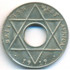 Британская Западная Африка, 1/10 пенни 1919 год (AU)