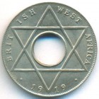 Британская Западная Африка, 1/10 пенни 1919 год (UNC)