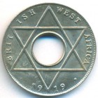Британская Западная Африка, 1/10 пенни 1919 год (AU)