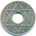 Британская Западная Африка, 1/10 пенни 1919 год (AU)