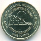 Гибралтар, 1 фунт 2018 год (UNC)