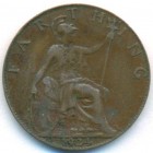 Великобритания, 1 фартинг 1924 год
