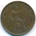 Великобритания, 1 фартинг 1928 год