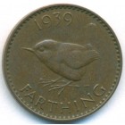 Великобритания, 1 фартинг 1939 год