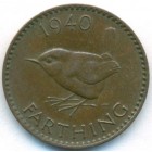 Великобритания, 1 фартинг 1940 год