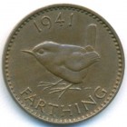 Великобритания, 1 фартинг 1941 год