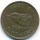 Великобритания, 1 фартинг 1941 год