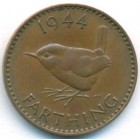 Великобритания, 1 фартинг 1944 год