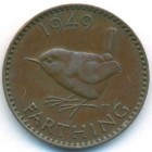Великобритания, 1 фартинг 1949 год