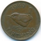 Великобритания, 1 фартинг 1949 год