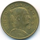 Мексика, 5 сентаво 1969 год (UNC)