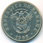 Панама, 5 сентесимо 1968 год (AU)
