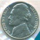 США, 5 центов 1974 год (UNC)