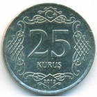 Турция, 25 курушей 2019 год (UNC)