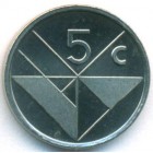 Аруба, 5 центов 1988 год (UNC)