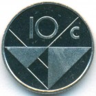 Аруба, 10 центов 1993 год (UNC)