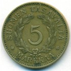 Финляндия, 5 марок 1933 год