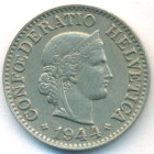 Швейцария, 10 раппенов 1944 год